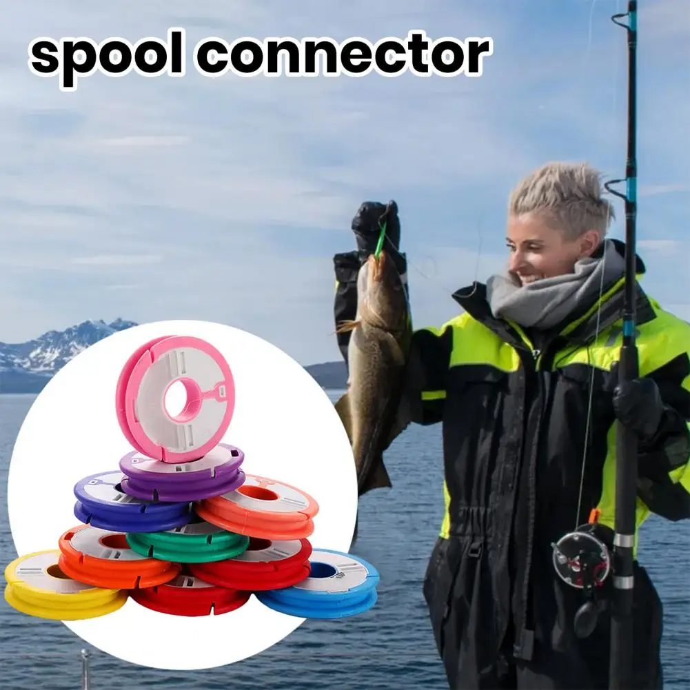 

2Pcs Wire Shaft Connector Silicone Easy Plug-In/Out Fishing Rod Wire Shaft Connector Fishing Line Spool Organizer