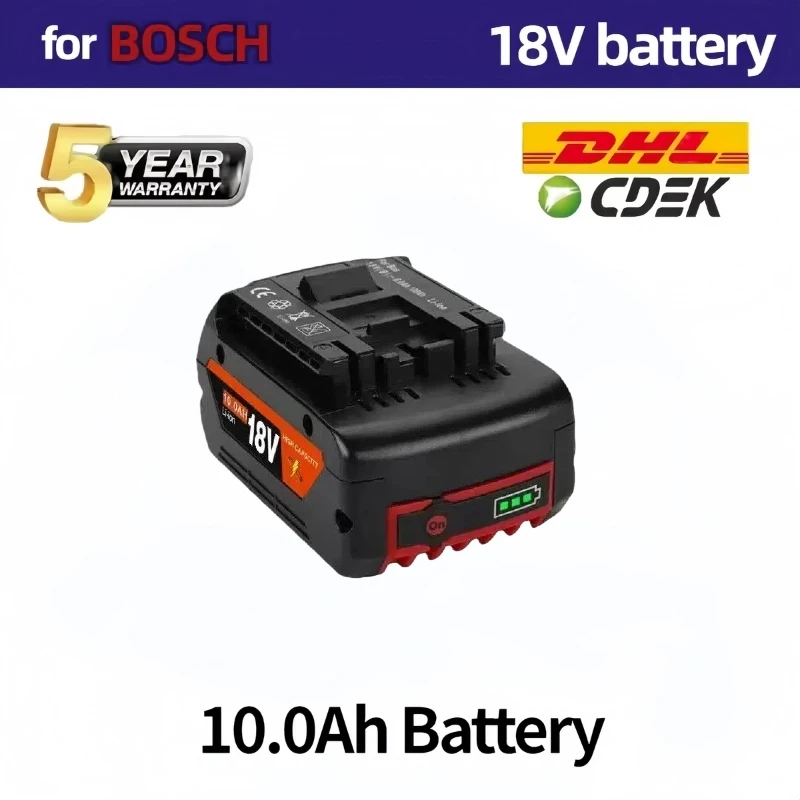 

100% original 18V 6.0/8.0/10.0/12.0Ah spare battery for Bosch BAT608, BAT618，GBA18V-80 tools