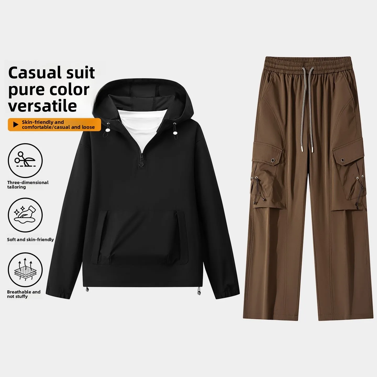 

Белый повседневный комплект FY055KZ050P98 из полиэфирного волокна, новая осенняя коллекция 2025 года, женская спортивная одежда, модный дизайн, собственная торговая марка