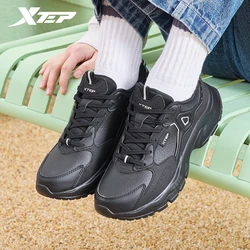 Xtep Small Old Daddy Casual Shoes For Women 2024 Spring Comfortable Athletic Shoes Trendy Retro Breathable Sneakers 976118320001