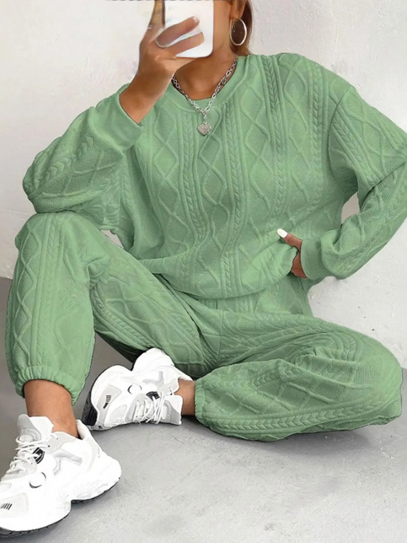 Casual Fit Suit Trousers Set No Decoration Fashionable Women's Long Pants Outfit Suitable For Various Occasions