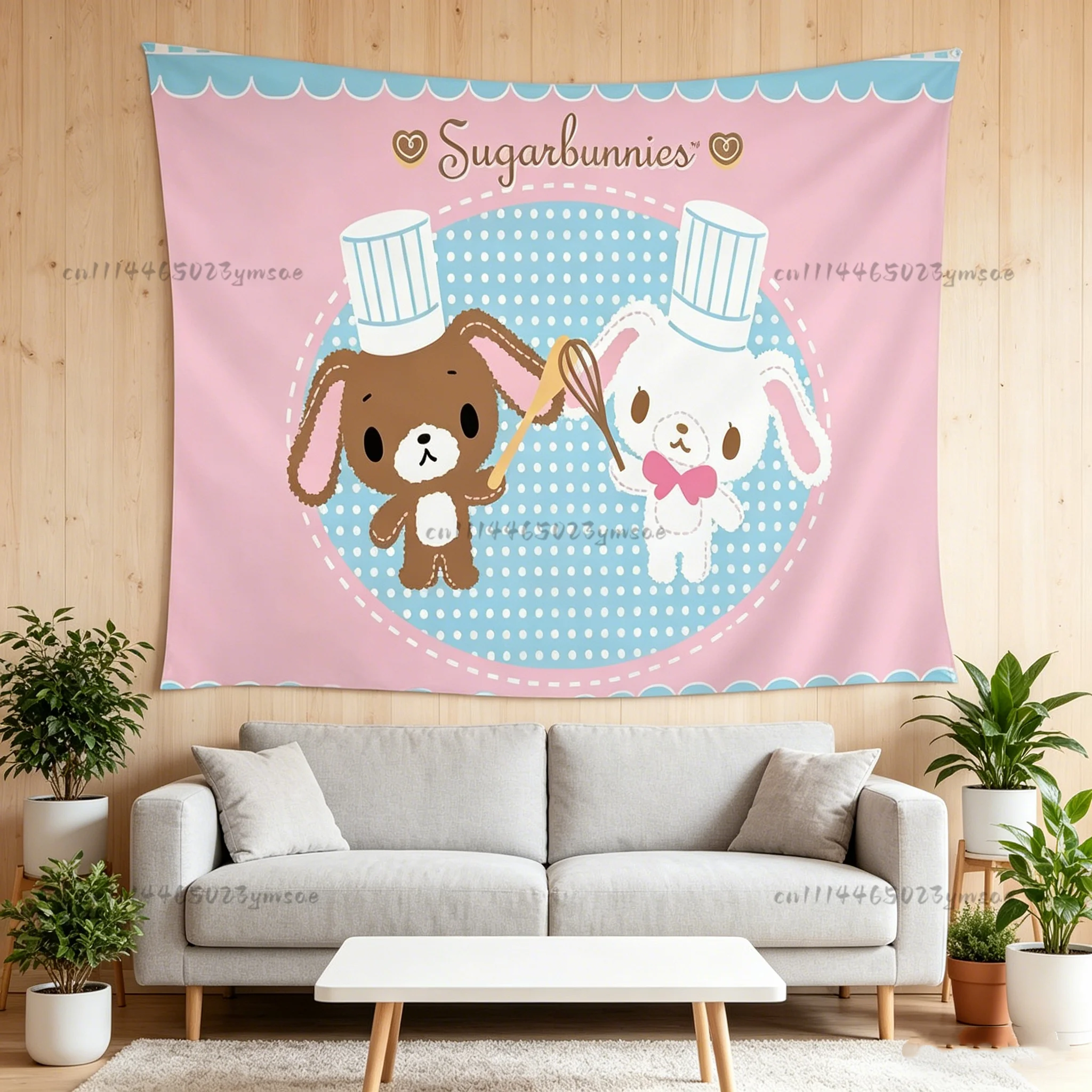 Cartoon-Karussell-Wandteppich, Anime-Wandteppich, ästhetischer Wandhintergrund für Wohnheime, Wanddekoration für Teenager-Mädchenzimmer, perfektes Geschenk für Fans, Flaggen – Detail 3