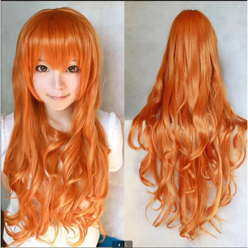 

ss13Длинный объем, термостойкие синтетические волосы, женские универсальные мультяшные косплей, аниме, костюм, вечерние парики + шапочка для парика