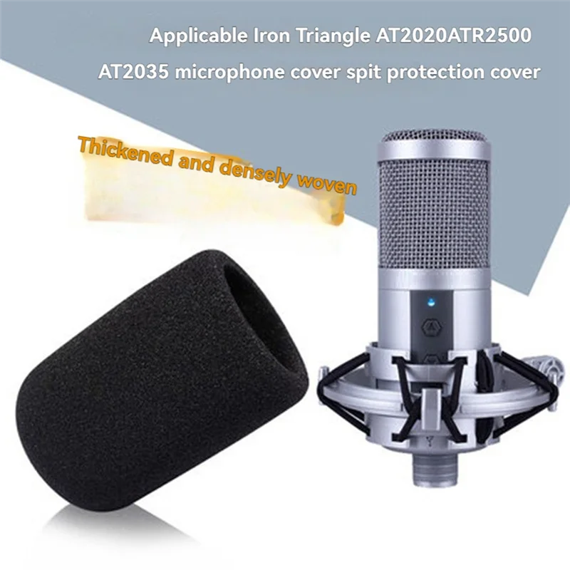 5Pcs Mic Windscreen Windproof Foam  Filter For Audio Technica ATR2500 AT2035 AT2050 AT4040 Microphone Windshield