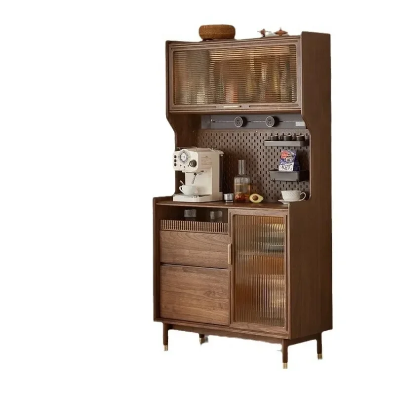 

Обеденный боковой шкаф из черного ореха, светлый, роскошный, простой, вишневый, в стиле ретро, винный шкаф, настенный шкафчик