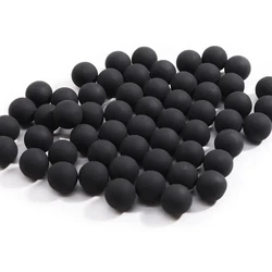 . Proiettili per pistola Paintball calibro 43 riutilizzabili. 43 Cal Shooting Ball Black