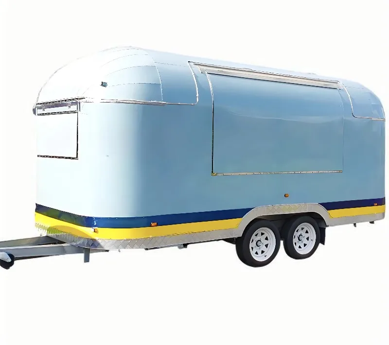 Commercial Grade Stainless Steel Kitchen Equipment Full Set For Street Food Business Ice Cream Candy Food Trucks 1 Year