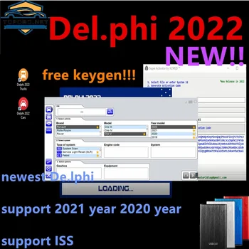 Newest delphis 2021.10b Full Version  Free Keygen Support 2021 Year for Delphi 150e Multidiag Vd 150e 2021 with Car truck
