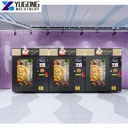 Healthy Pizza Vending-machine Indoor Mall Pizza Vending Machine Manufacturers Piestro France Europe for Sale Mobile Food Carts