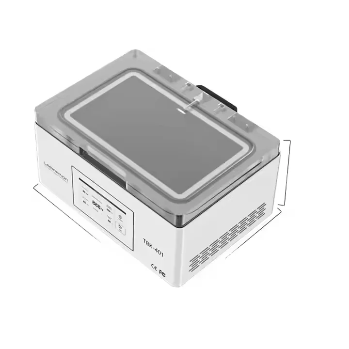 

TBK 401 Laminating hine - 8 - Inch Precise Airbag Lamination Solving Smartphone Screen Lamination Problems