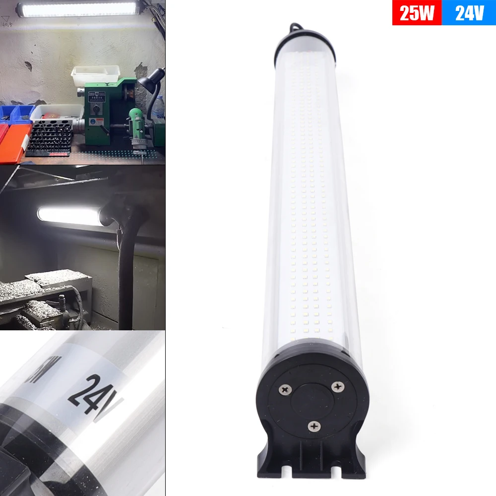Luz de trabajo LED de 25W IP65 impermeable 2500lm 6000-6500K luz blanca 120 °   PC con cubierta transparente para montaje en pared con haz
