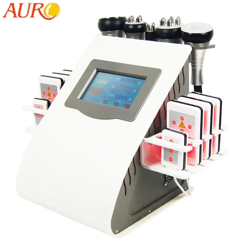 AURO New 6 in 1 Vacuum Ultrasonic Cavitation Machine Weight Loss Slim Machine for