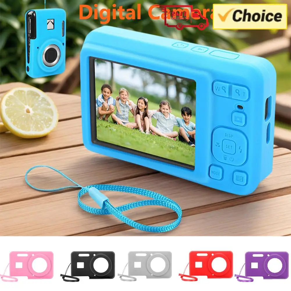 For KODAK PIXPRO FZ55 Slim Fit Camera Bag Solid Color Lightweight Camera Sleeve Wear Resist Camera Body Cover Camera Accessories