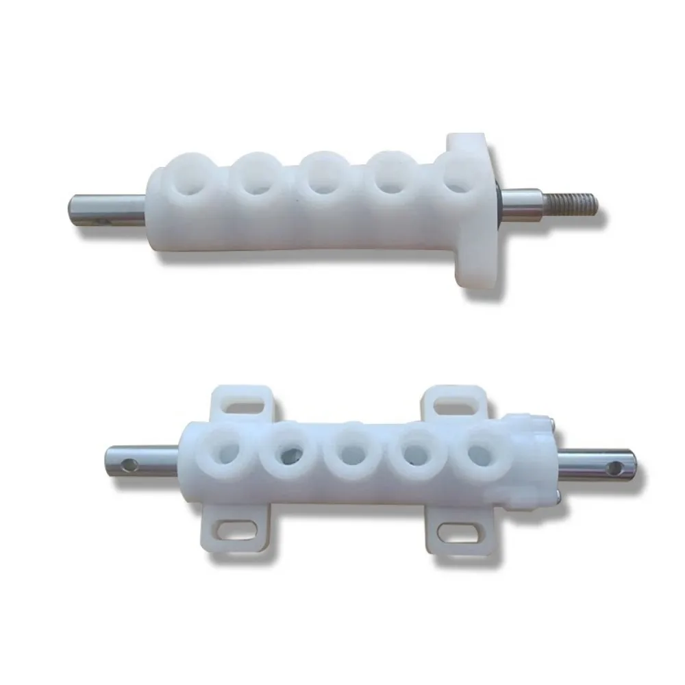 Tire Picking Machine Accessories Five-way Valve Porcelain White, Foot Pedal Pneumatic Valve