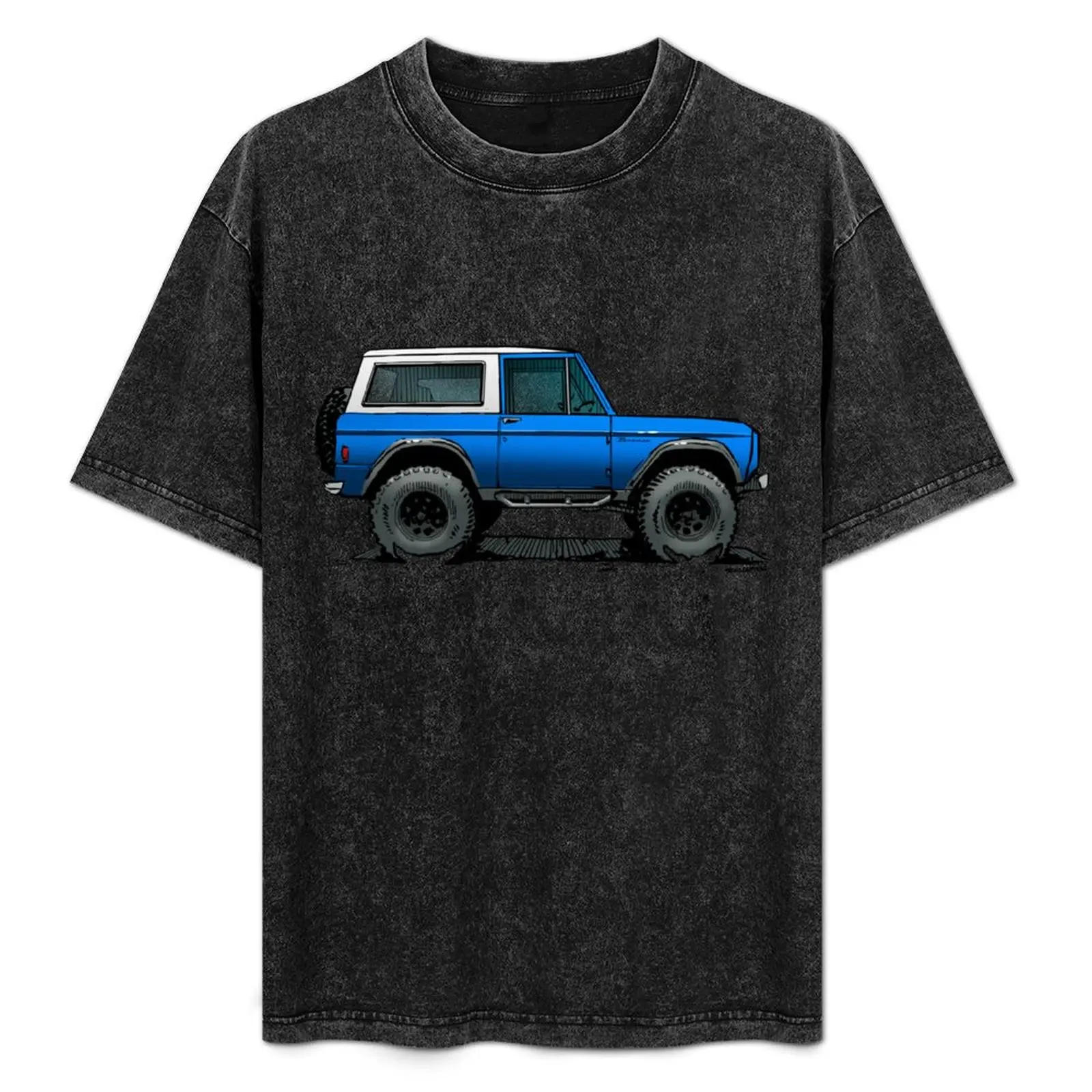 

Bronco - X-Cab Blue T-Shirt Breathable Workout Short Sleeve Top