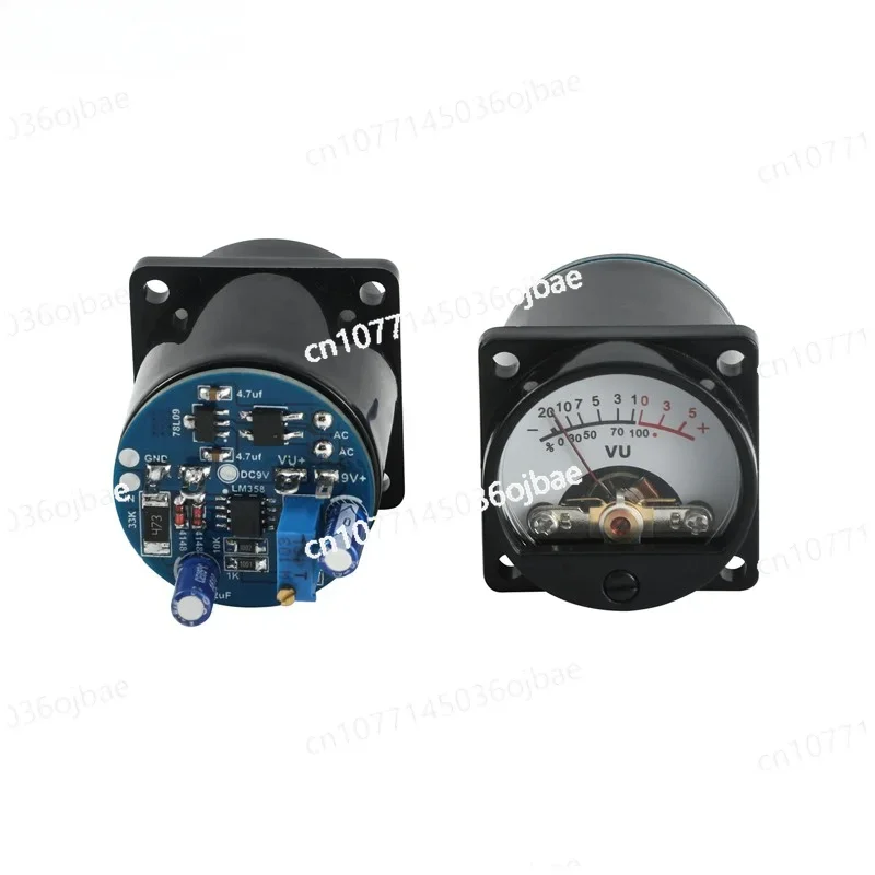 Gall Machine VU Meter Head Level Meter, LED Backlight, Power Amplifier, Head with Driver Connected to Power Amplifier Output