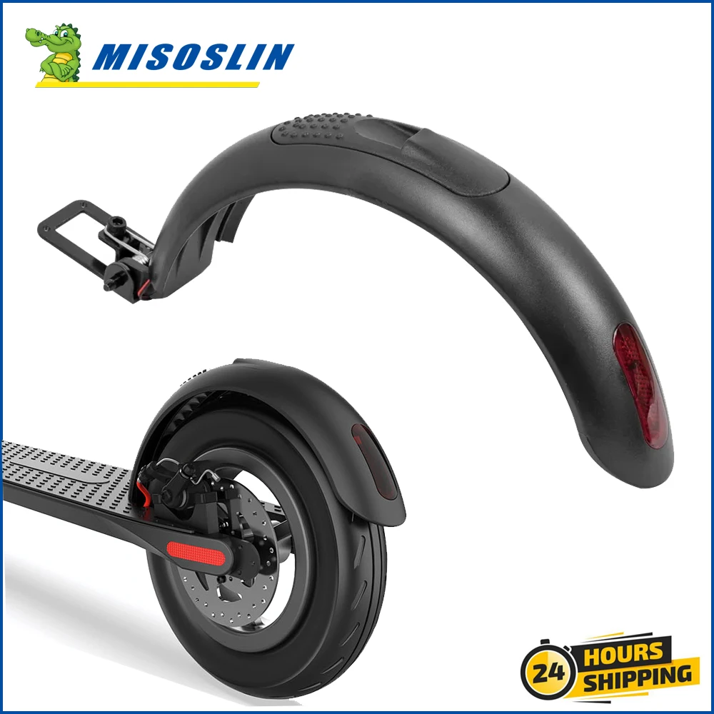 Rear Mudguard Wheel for HX  X7 X8 Electric Scooter Fender Aluminum Alloy Hook Plastic Shell Tires Splash Guard Brake Taillight