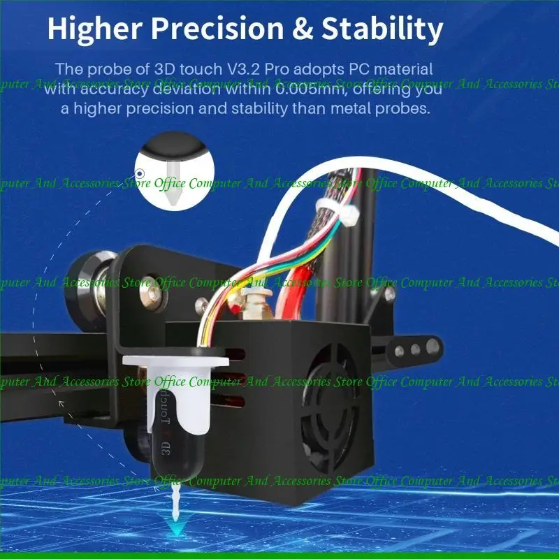 U55C Printer 3D Untuk Sentuh Leveling Otomatis Hot Bed PR