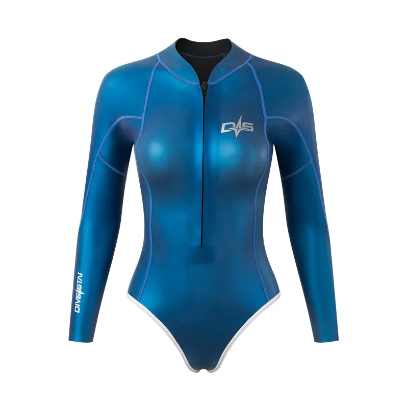 

2MM Women Scuba Outdoor Water Sport Beach Surfing Swim Diving Suit Long Sleeve YAMAMOTO Snorkeling Spearfishing Kayaking WetSuit