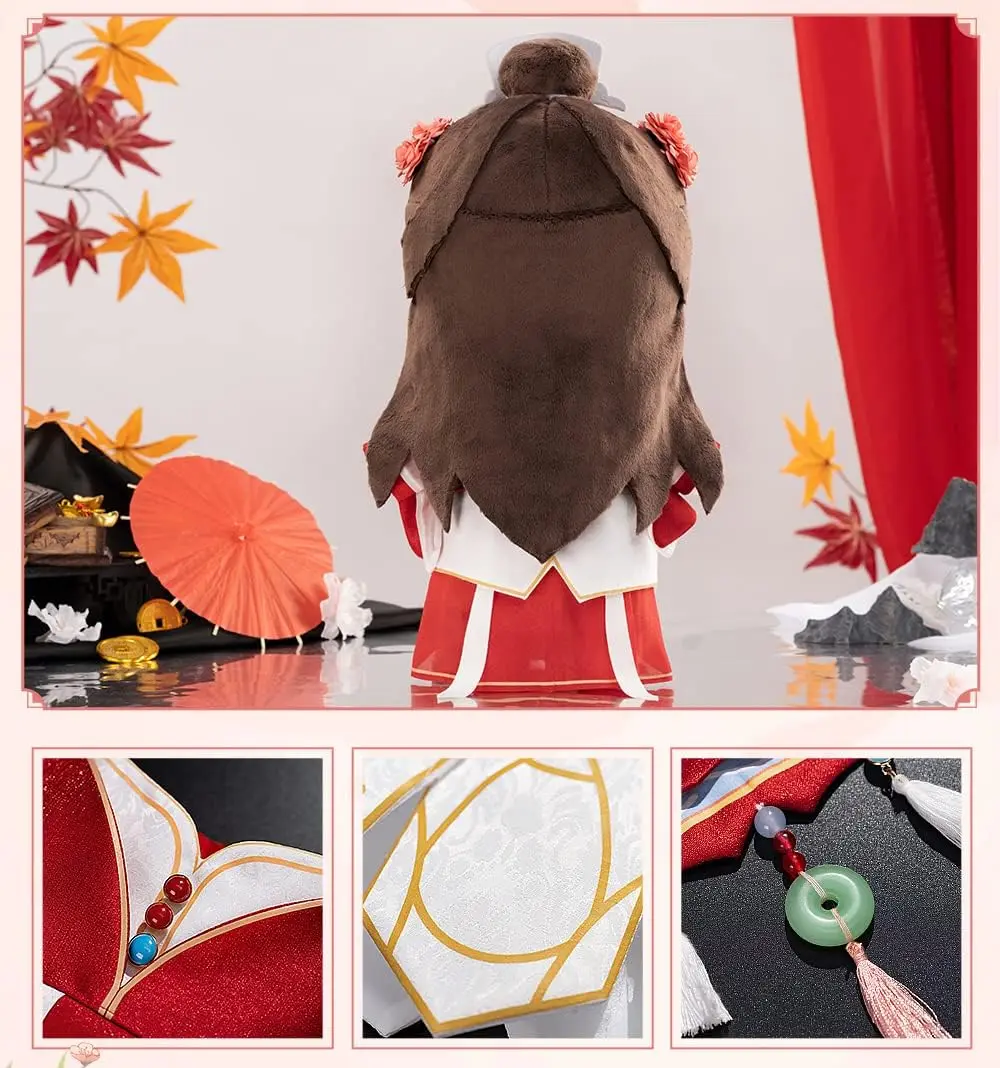 Tian guan ci fu XieLian poupées robe et accessoires pour 8 pouces poupée en peluche Xielian 20 cm vêtements de poupée en coton doux en peluche