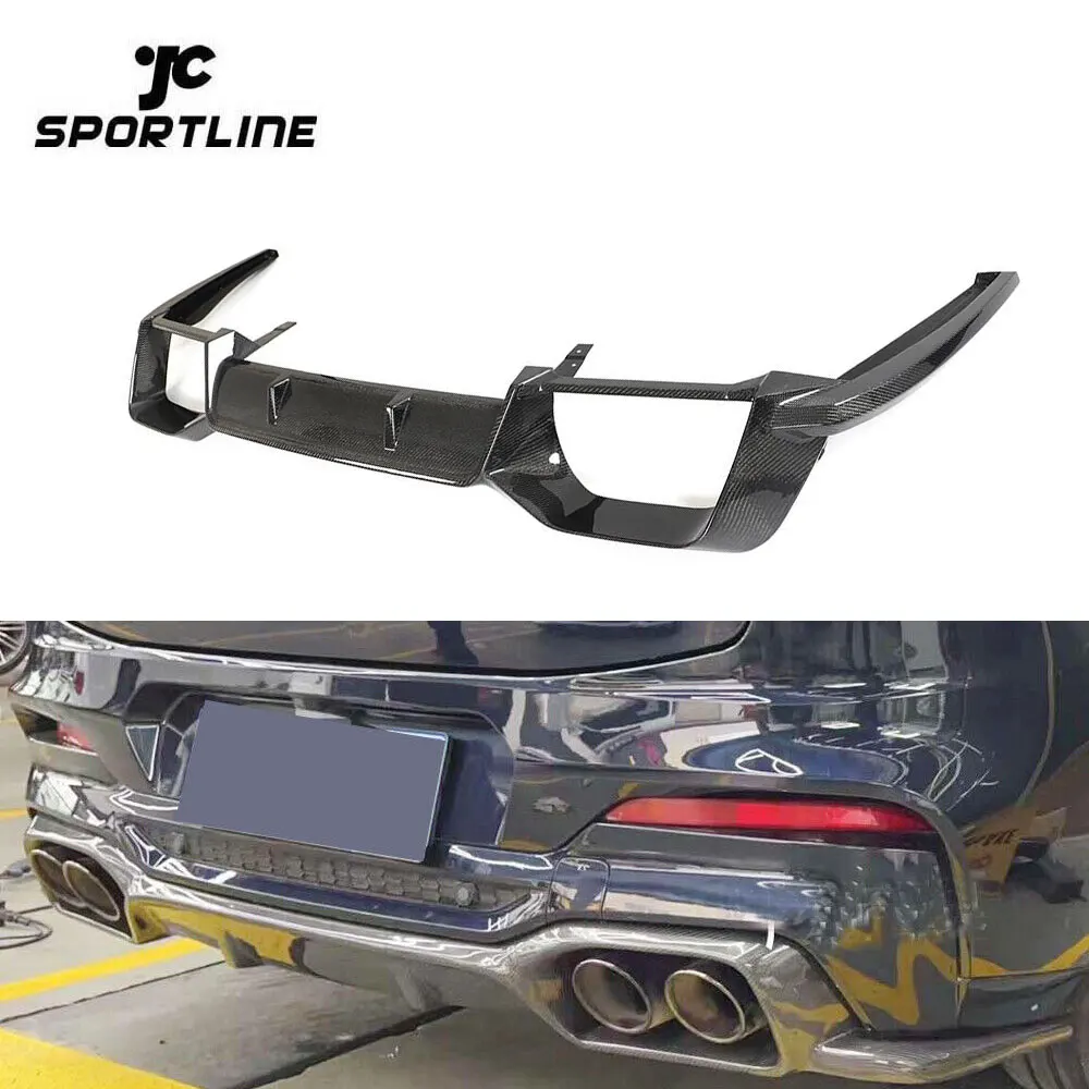 

X4M Carbon Fiber Rear Bumper Lip Diffuser For BMW X4M F98 2019-2021