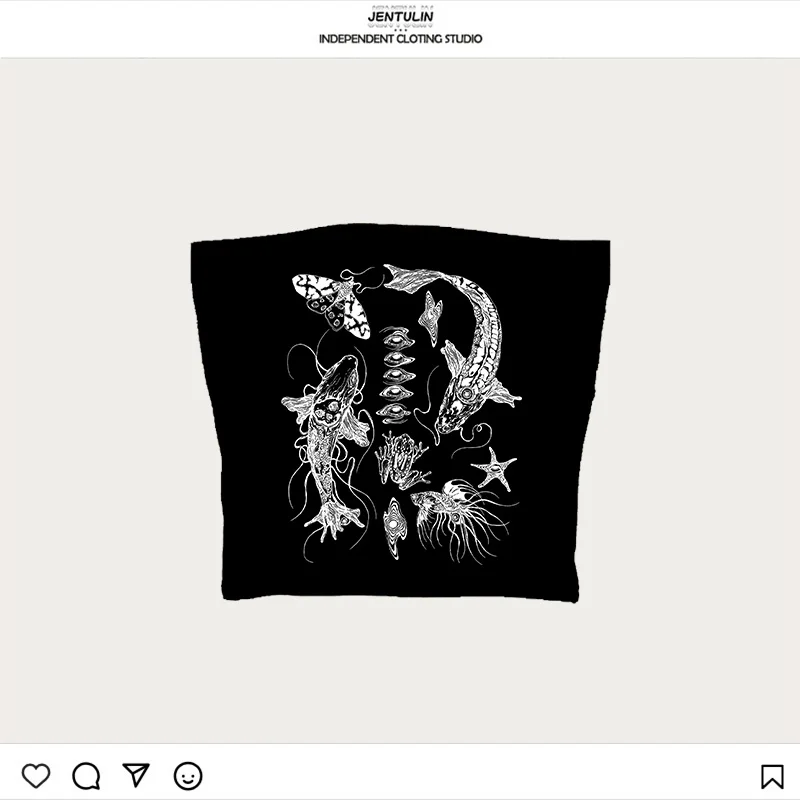 Y2K gothique Punk graphique Grunge haut court sans manches t-shirt haute rue Harajuku esthétique Streetwear décontracté mince bébé t-shirt 2000s