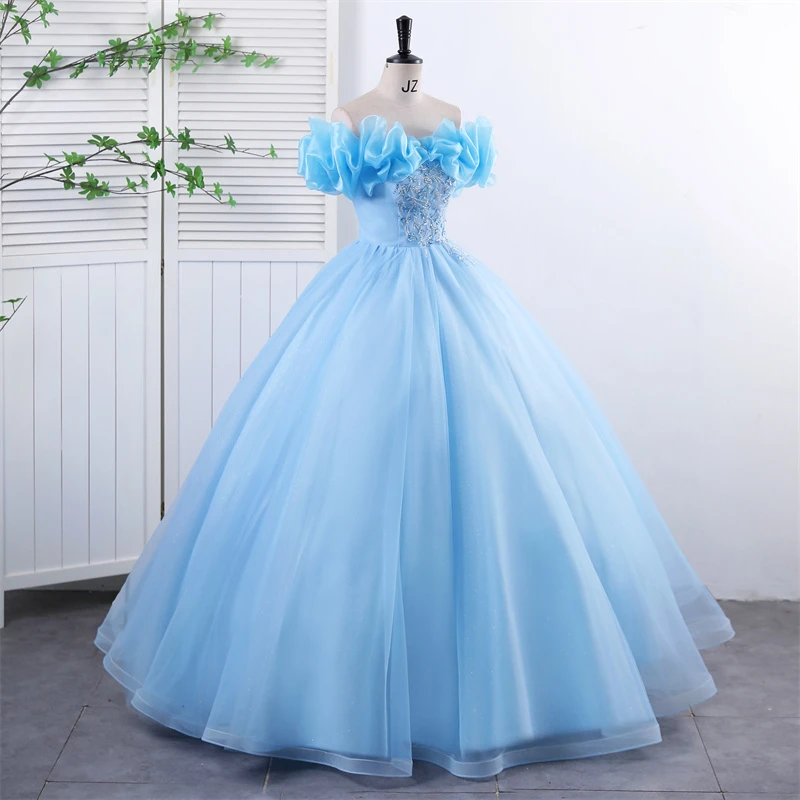 15 Quinceanera Dresses 2025 New Party Dresses Elegant 15 Year Old Dress Off The Shoulder Ball Gown Customized Dresses For Girls