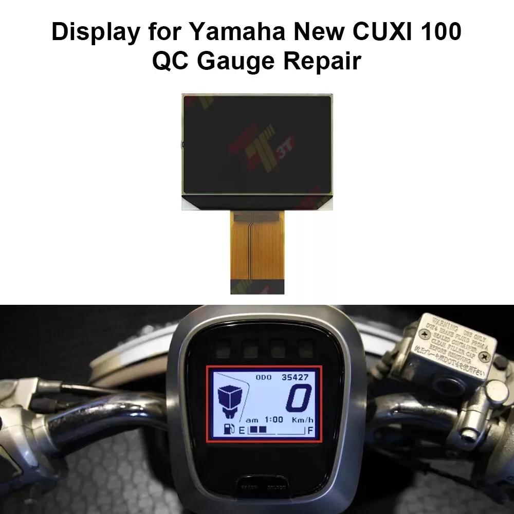

LCD Display for Yamaha New CUXI 100 QC Gauge Repair