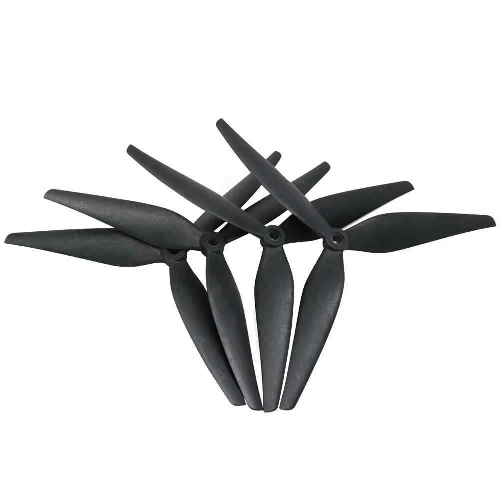 2 Pairs HQProp 10X5X3 9X5X3 10X4.5X3 3 Blades Black Carbon Reinforced Nylon Propeller for RC FPV Drone Long Range - view 5