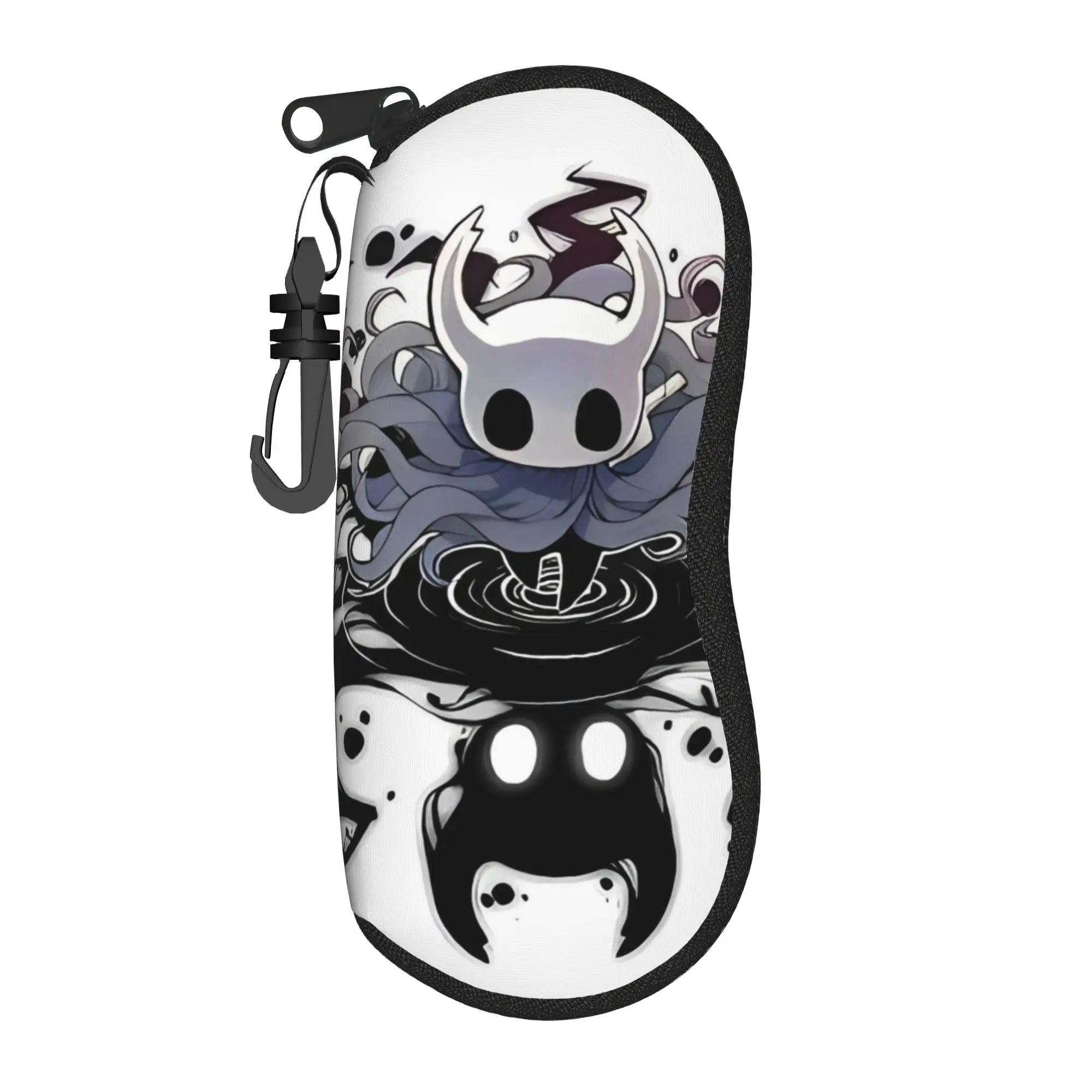 Hollow Knight Glasses Case Cover Game Funny Cartoon Sunglasses Pouch Eyewear Storage Original Male Female Eyeglass Cases Cover