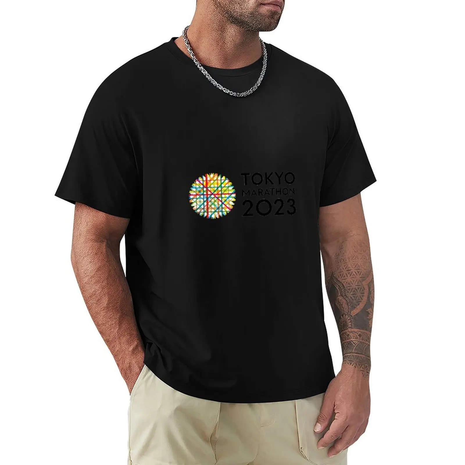 TOKYO VIRTUAL MARATHON T-Shirt t shirts for man cotton soft T-Shirt