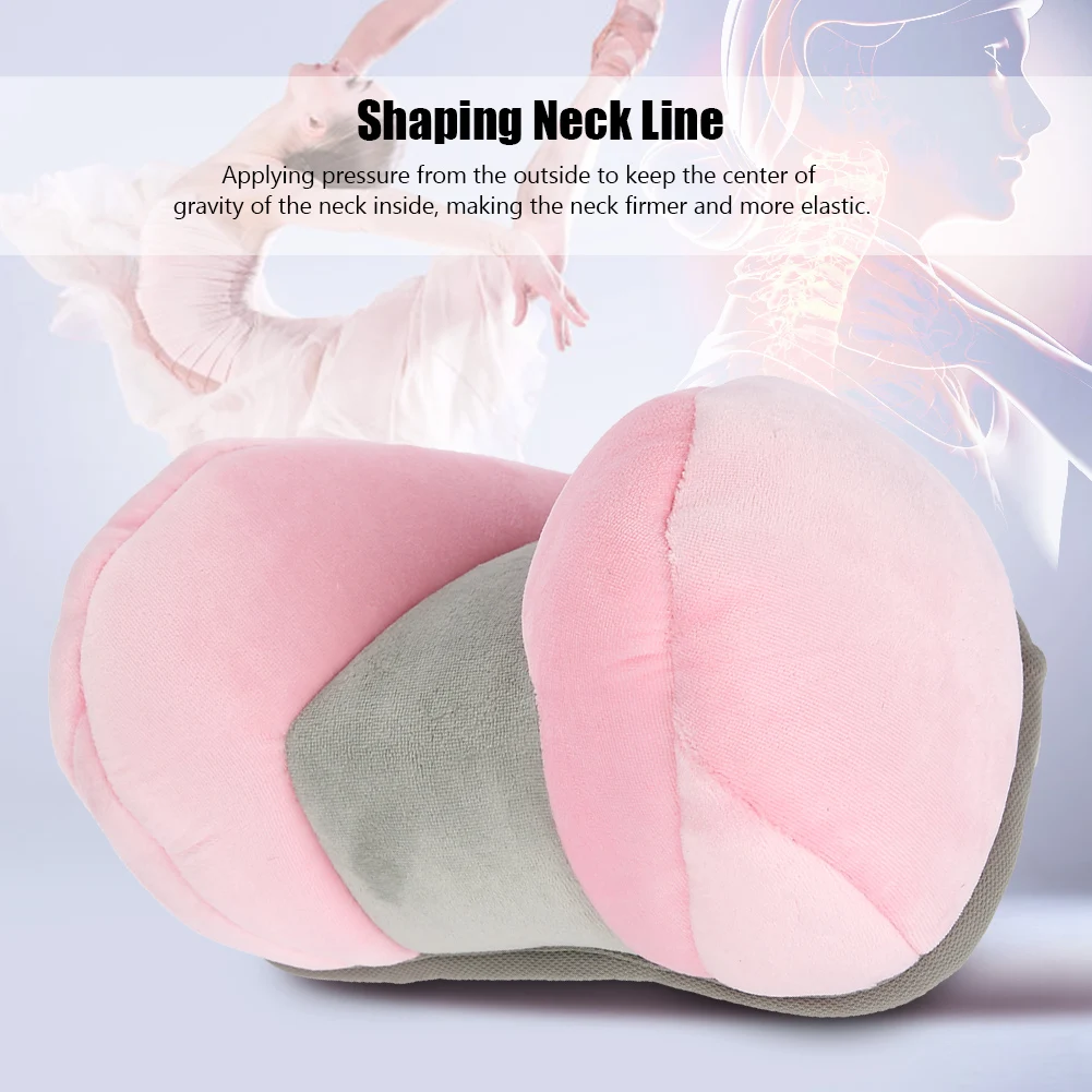 

Elastic Sponge Cervical Pillow Relieve Stress Fatigue Pain Decompression Nursing Neck Pillow Posture Orthosis Pink Household New