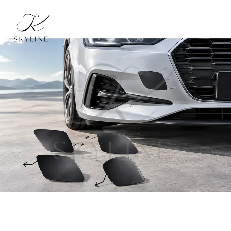 Left Front Bumper Tow Hook Cover Cap Plastic Black Fit For Lexus UX200 UX250h UX300 UX260 2021 2020 2019 2018