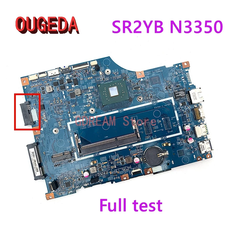 

OUGEDA LV114A_MB 15270-1 448.08A03.0011 5B20M446831 For Lenovo IdeaPad 110-14IAP Laptop Motherboard SR2YB N3350 CPU main board