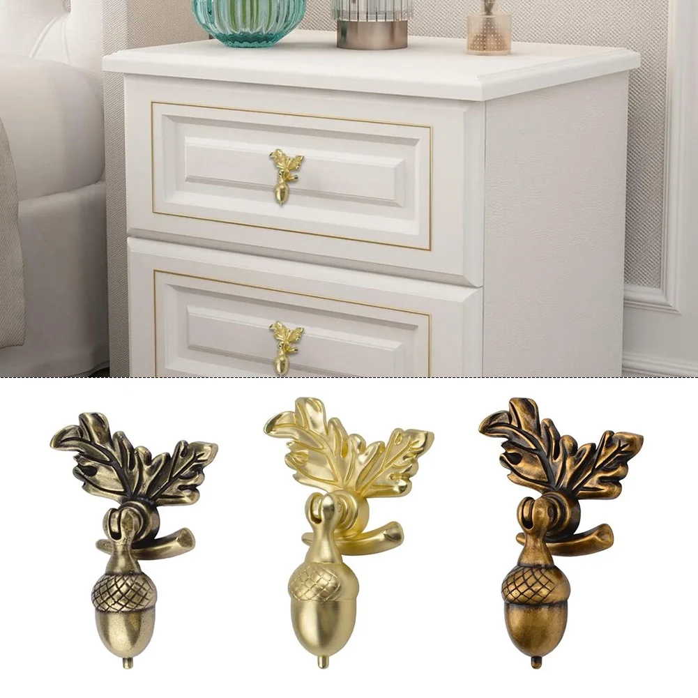 

4pcs-Classical Acorn Bronze Zinc Alloy Handle Drawer Knob For Kitchen Cabinets 4pcs-Classical Acorn Bronze Zinc Alloy Handle Dra