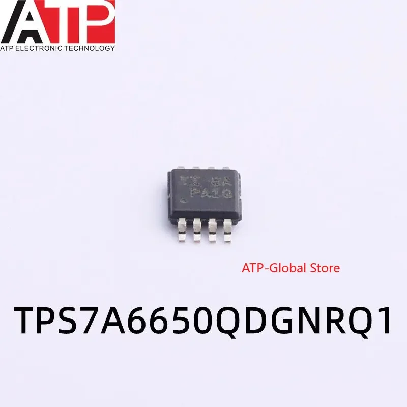 10PCS TPS7A6650QDGNRQ1 PA1Q MSOP-8  TPS7A6650QDG Integrated chip IC original stock