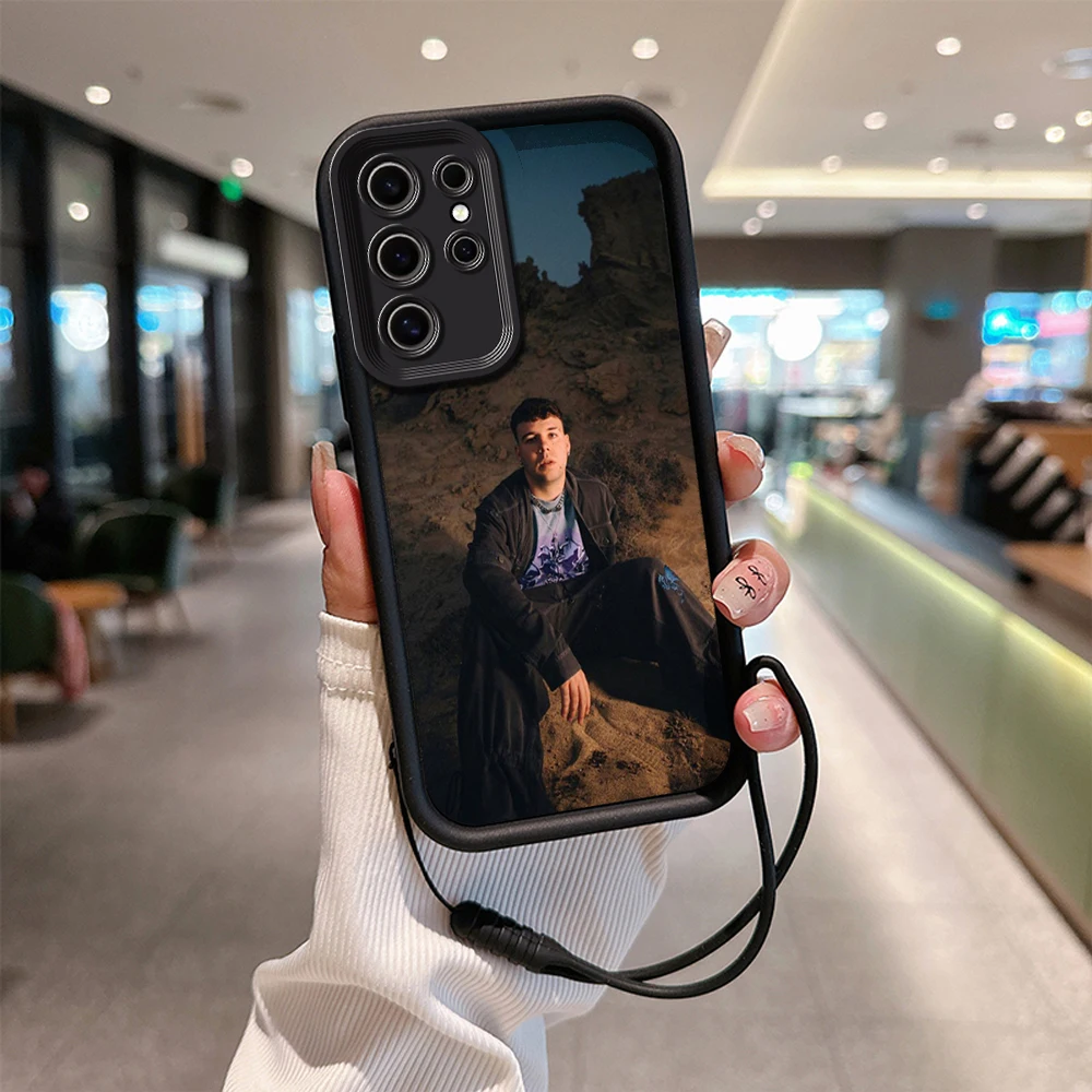 Rapper Quevedo Phone Case for Xiaomi Redmi 9A 9C 10 10C 12 12C K30 K40 K50 Note 10 11 12 Pro 5G Cover with Hand Strap