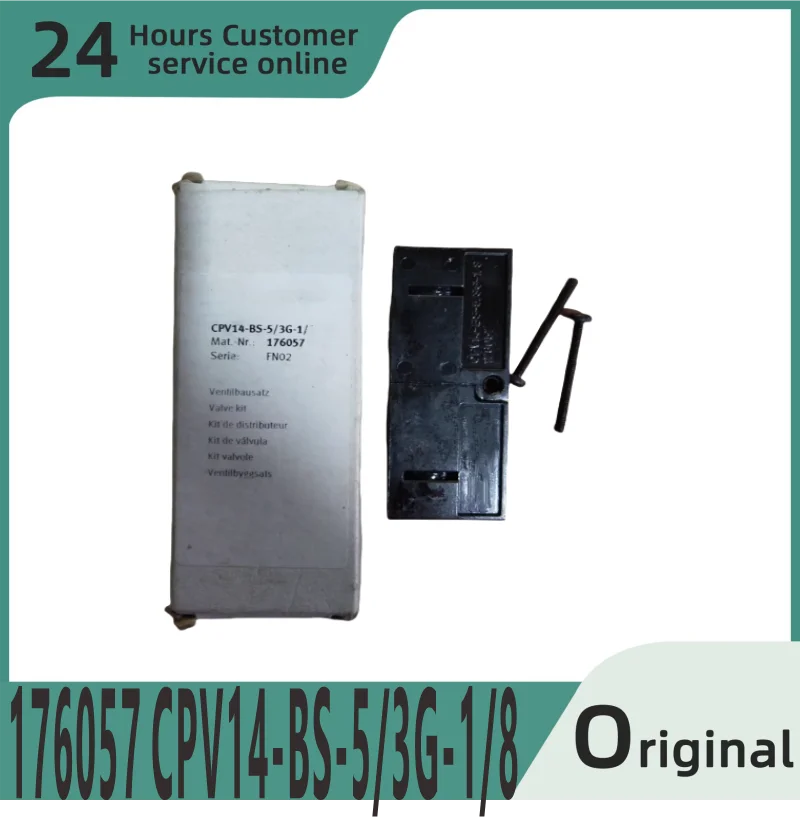 

Brand new original solenoid valve 176057 CPV14-BS-5/3G-1/8 CPV10-BS-5/3G-M7 176055