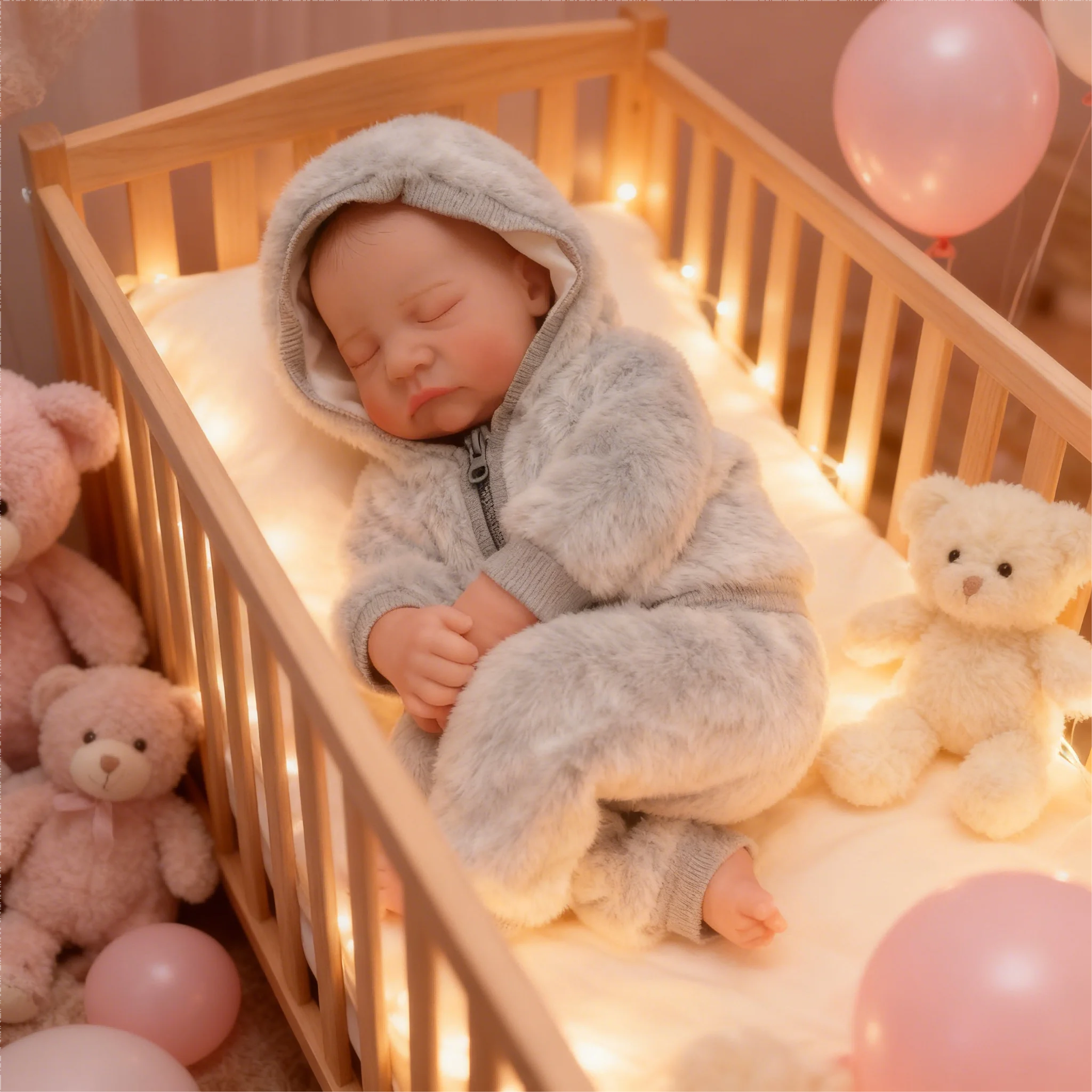 Lifelike Reborn Baby Dolls  - 18-Inch Real Baby Feeling Realistic-Newborn Baby Doll Full Body Vinyl Real Life Baby Dolls