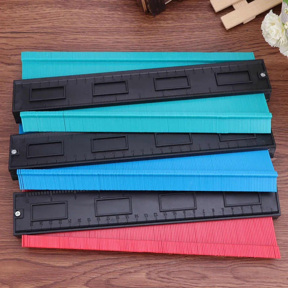 Duplicator Irregular Shaper Profile Ruler Gauge Scale Template Curvature Scale Tiling for Household Wooden Supply