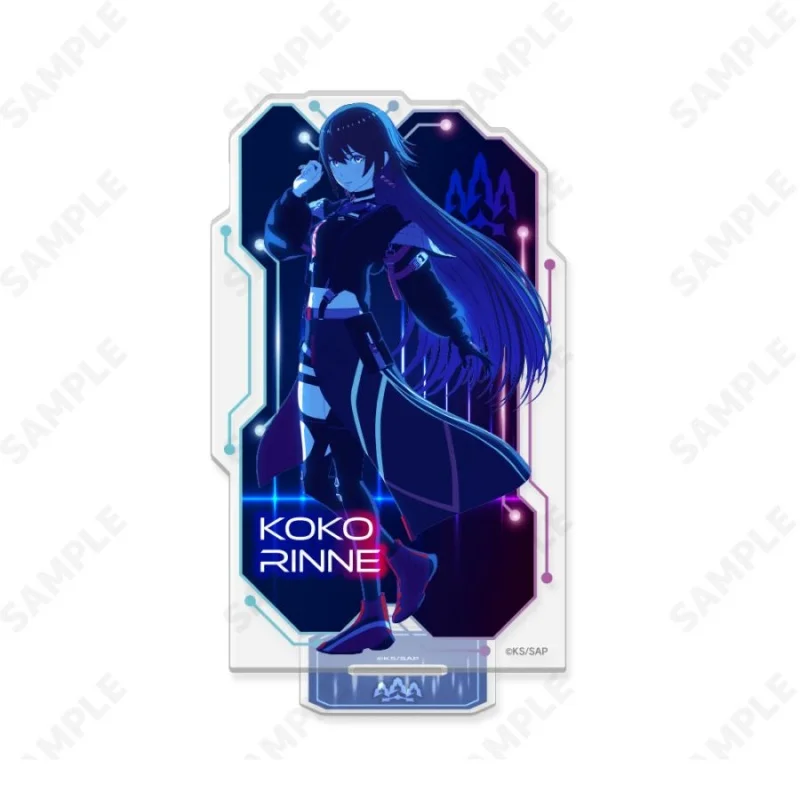 Kamitsubaki City Under Construction Acrylic Stand With Base Two‑Side Printed Desktop Collectible Ornament Birthday Keychain