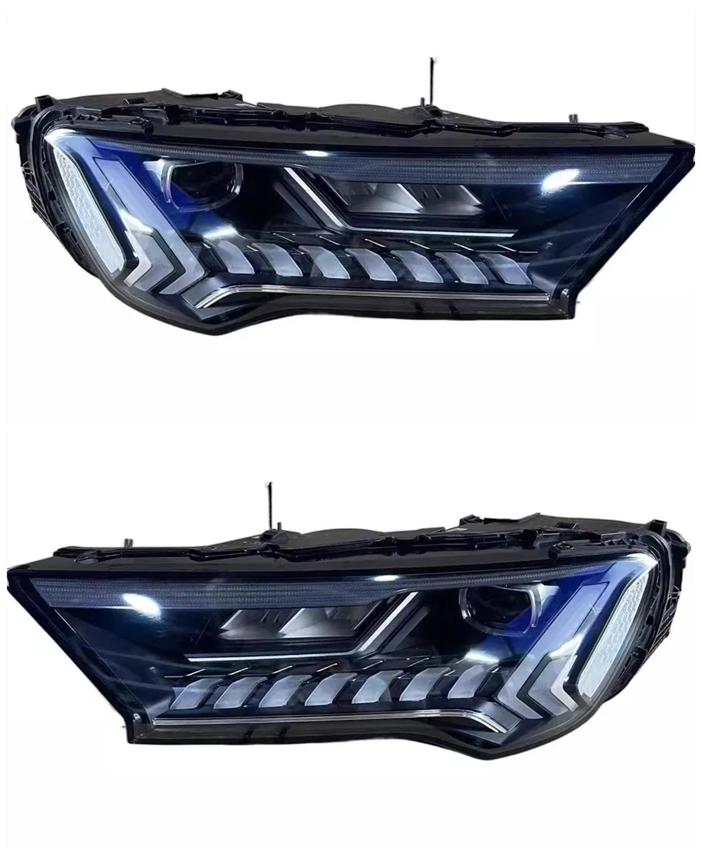 Led Front lamp Headlight Assembly for 20-23 Audi Q7 DRL Daytime Running Light Turn Signal Car Accessories