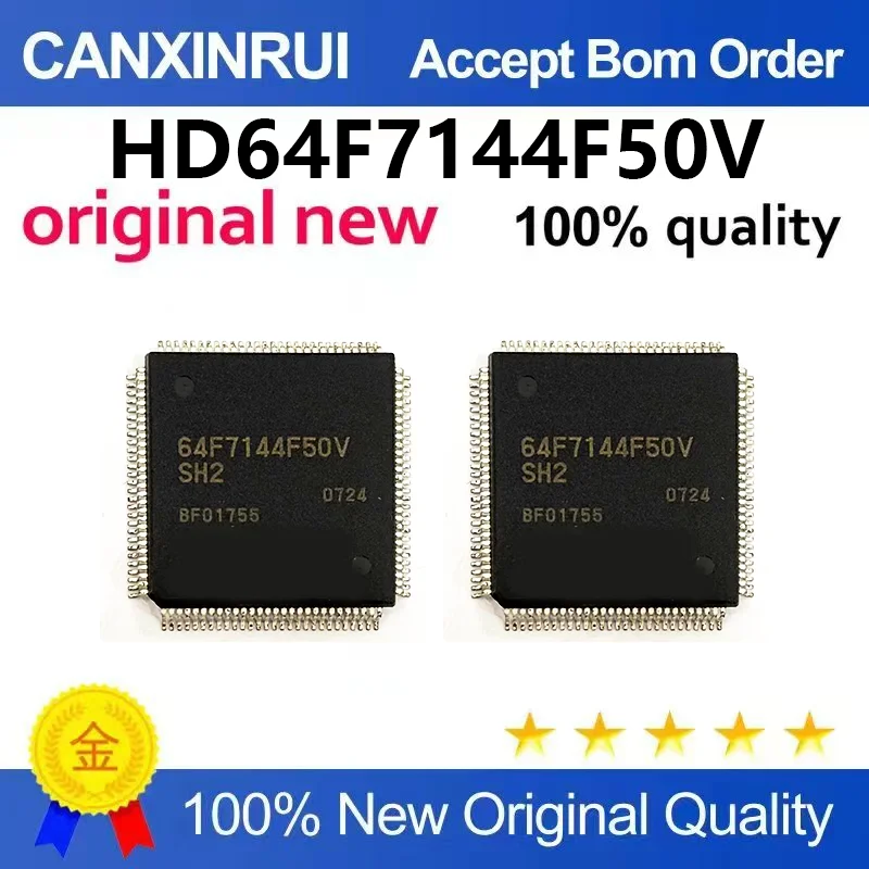 （5pcs-100pcs）Spot HD64F7144F50V original chip RENESAS package QFP112