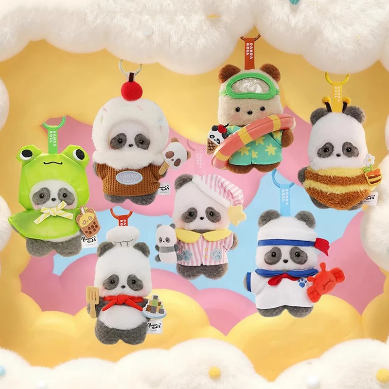 

Panda Roll Happy Weekend Series Blind Box Mystery Box Action Figure Collectible Toys Desktop Decoration Gift