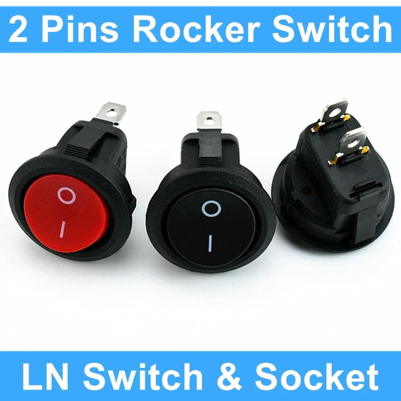 5Pcs KCD1 Round Roc…