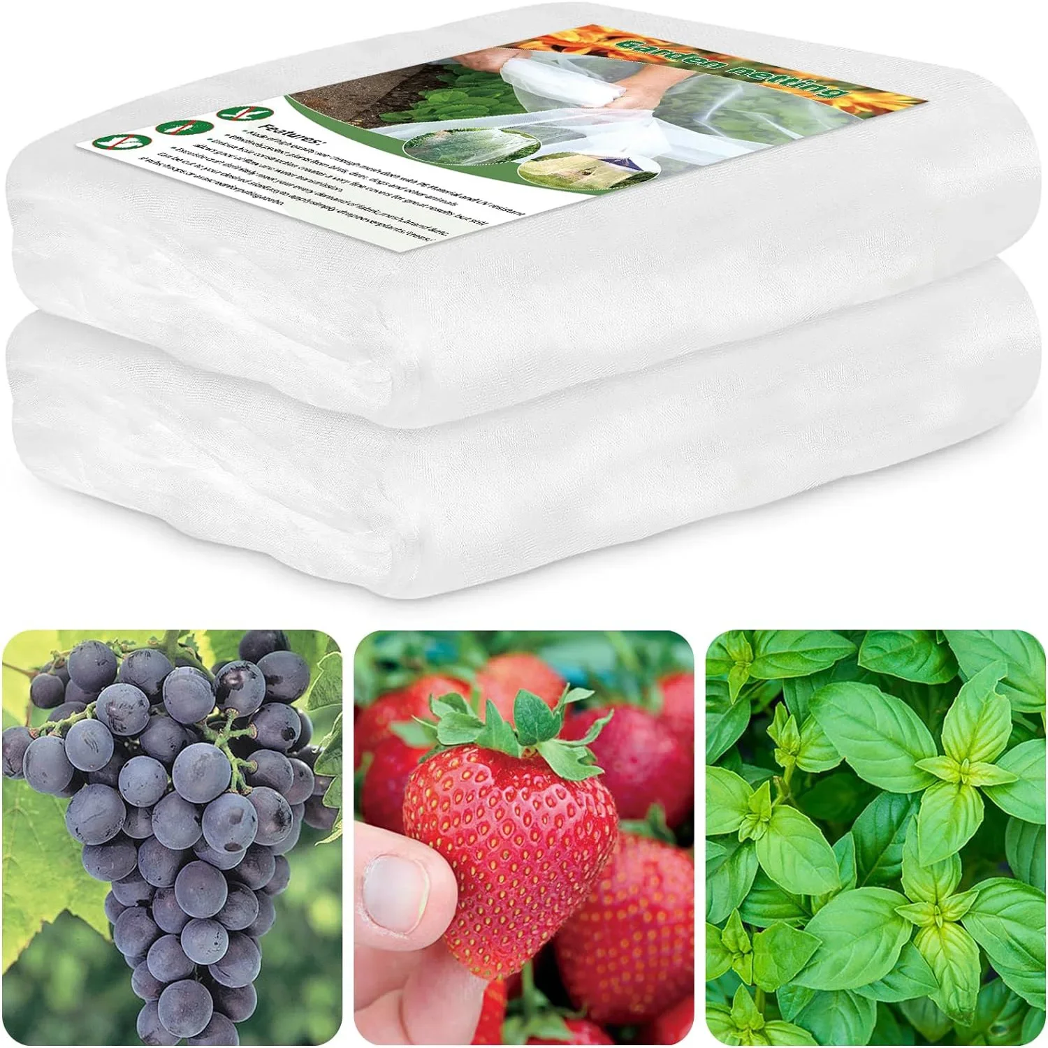 

1PC Garden Insect Protection Net Plant Vegetable Tomato Pepper Fruit Care Cover Bug Greenhouse Pest Control Anti-Bird Insect Net