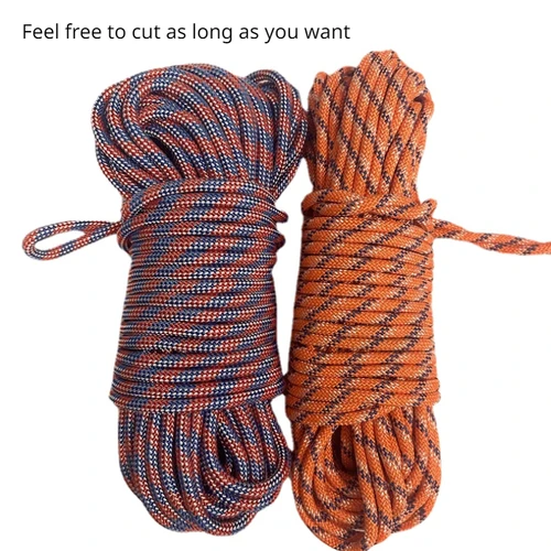 Imagen 2 del producto Cuerda salvavidas de zorro del desierto, cuerda de montañismo, cuerda de Escape de desastre de fuego engrosada, cuerda de montañismo al aire libre, cuerda salvavidas al aire libre