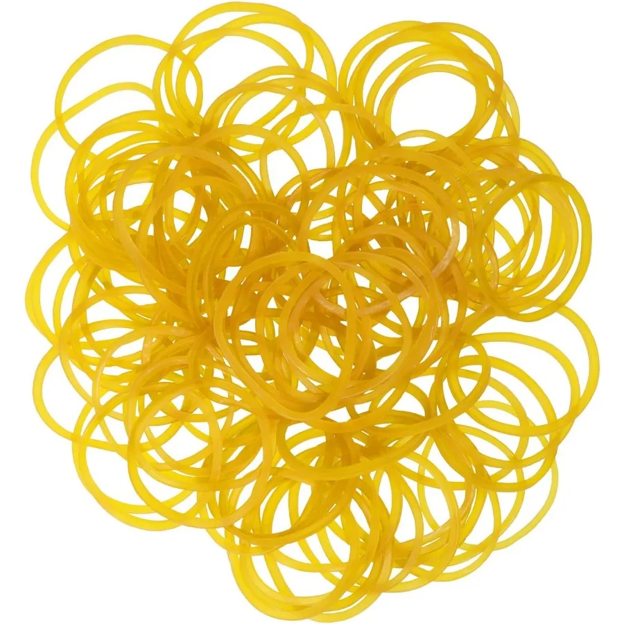 

Small Rubber Bands Elastic Stretchy Bands for Bank Money Bundles Bills Cash Wrapping Newspaper Rolling Paper Cards Office Home