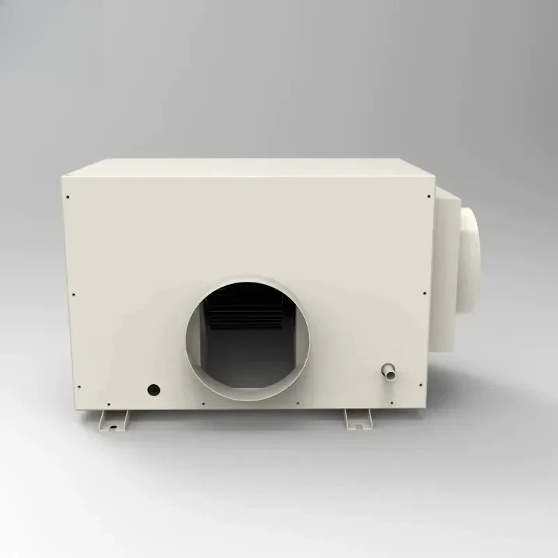 50L/D Industrial Ceiling Mounted Duct Dehumidifier for Indoor Grow Room Greenhouse Moisture Control