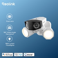 Reolink Duo Floodlight Series Dual Lens 4K PoE Security Camera 8MP Outdoor CCTV WiFi IP Camera Smart Home Surveillance Cameras